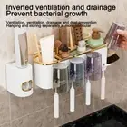 Wall Mounted Bathroom Shelf Toothpaste Toothbrush