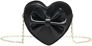 [Generic] Women Heart Shape Clutch Purse Mini Shoulder Handbag Tote Phone Purse