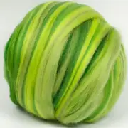 Merino Top (Dyed Calm) 100g Wool Roving Spinning Fibre Needle Felting
