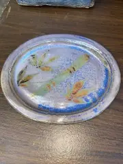 Blaisdell Signed Handmade Studio Art Pottery Oval Platter