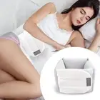 Soft Lumbar Roll Pillow Keep Warm Sleeping Back Pillow Lumbar Support Pillow