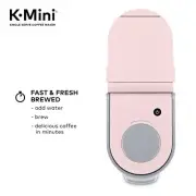 Keurig K-Mini Single Serve K-Cup Pod Coffee Maker, Dusty Rose Pink
