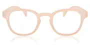 Croon Montel Milky Pink Men's Glasses Pink Size +1.00 - Private Health Rebate - Blue Light Block Available