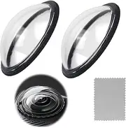 Premium Lens Protection System for Insta360 X4 Premium Lens Protector Pack of 2 3D Rotating Protective Covers PC Construction UV Filter & Scratch Protection Easy Installation
