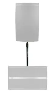Rockville Threaded Air Assist Subwoofer to Speaker Pole Mount For RCF SUB 9006AS