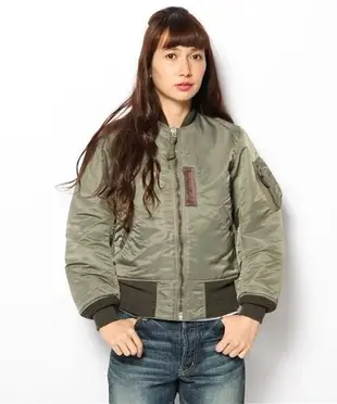 BUZZ RICKSON’S x BEAMS BOY MA-1 FLIGHT JACKET SIZE:XS 稀有女生款