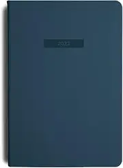 MiGoals - 2023 Classic Diary - Weekly - A5 - Soft Cover - Navy