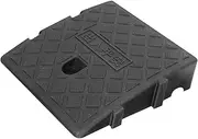 GETAJGHSD Plastic Ramp Mat Threshold Driveway Ramps 10 Pcs Easy Fixing Skid-Resistant Slope Mats