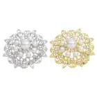 Pearl Diamonds-encrusted Napkin Ring Hotel Valentines Day Metal Napkin Buckle