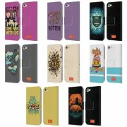 OFFICIAL emoji® HALLOWEEN LEATHER BOOK WALLET CASE FOR APPLE iPOD TOUCH MP3