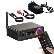 HiFi Digital Stereo Mini Amplifier TPA3116D2 Bluetooth 5.3 IR Headphone 100W*2
