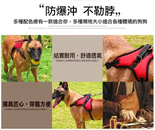 中大型犬胸背帶 L號 寵物牽繩胸背帶 (4.7折)