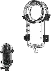Pidynx Waterproof Housing for Insta360 X5 – 50m/164ft Dive Case, 360° Full-Stereo Protection, Anti-Scratch & Anti-Fingerprint, HD Optical Glass, for Underwater & Action Sports