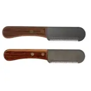 Dog FINE&COARSE HAND STRIPPING KNIFE SET Stripper Carding*Comparable to Franklin