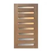Woodcraft Doors 2040 x 1100 x 40mm Frost Safety Entrance Door SD18