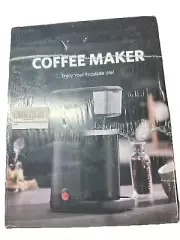 Single Serve Coffee Maker - Quick Brew with Grounds and Tea Bags