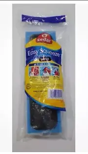 O-Cedar Easy Squeeze Microfiber Wave Sponge Mop Refill Head - Made in USA