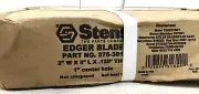 (50-Pk) Stens Edger Blade .120" Thick x 2" Width x 8" Length 375-301