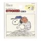 sun-star Snoopy 防水耐熱無痕裝飾貼紙 史努比 棒球 UA70399