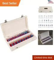 Router Bit Set - Woodworking Tools - Routers Kit with 0.25-Inch Shank and Case