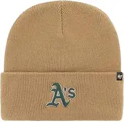 '47 Brand Winter Hat - Haymaker Oakland Athletics Camel, Camel, One Size