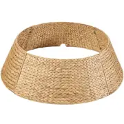 Best Choice Products 36in Woven Hyacinth Christmas Tree Collar, Tree