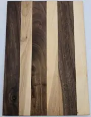 Custom Handmade Cutting Board Walnut And Maple 9.5 X 13.5