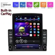 Single DIN Car Stereo Radio Carplay 10.1" Android 10.1 GPS Navi Quad-core 2+32GB (for: Porsche)