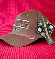 Vintage Spearmint Rhino Flex Fit Cap - Rare and Authentic Hat - Brown