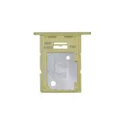 SIM microSD Card Tray Dual for Samsung Galaxy A15 Personality Yellow Replacement