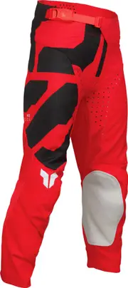 Thor Launchmode Forge, textile pants youth , color: Neon-Red/Black/White , size: 24