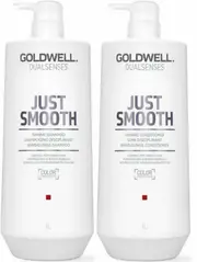 Goldwell Just Smooth Taming Shampoo and Conditioner 1lt Duo