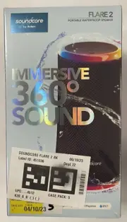 Soundcore Flare 2 LED Bluetooth Speaker 360° - NEW w FREE SHIPPING