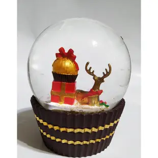 雜貨裝飾禮品系列 7-11金莎巧克力 2021 金莎 聖誕麋鹿 聖誕水晶球 聖誕雪花球