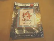 DIMENSIONS Norman Rockwell No Swimming Counted Cross Stitch Kit #3503 NIP