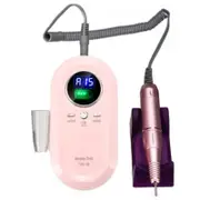Led Rechargeable Polisher Electric Nail Art Drill File Manicure Machine Tools