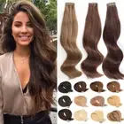 AU CLEARANCE 100% Thick Real Remy Tape In Human Hair Extensions Skin Weft #BROWN