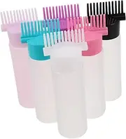 PENIKOKO 6pcs Hair Applicator Bottle Comb for Precise Scalp Treatment Multifunctional Hair Dyeing and Oil Application for Salon and Home Use Design