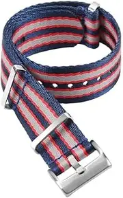 [KAVJU] High Density Nylon Watch Strap For Omega 007 For Seamaster 300 20mm Canvas Watchband For Rolex Military Sport Bracelet For Tudor Wrist Band