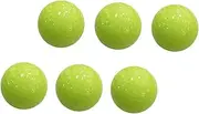 KITANDOVE 6pcs Golf Fluorescent Ball Glow Golf Balls Night Golf Balls Reusable Golf Balls Fluorescent Golf Balls Batting Game Golf Tube Night Ball Fluorescent Golfing Ball Synthetic Rubber