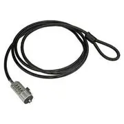 StarTech Laptop Lock, Keyless 4 Digit, 6' Vinyl-Coated Steel Cable - LTLOCK