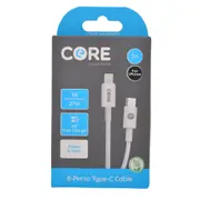 Core 8-Pin to USB-C Cable Charging Cord 2m For Apple iPhone 14/13 White