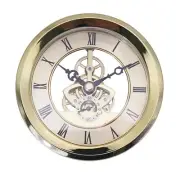 4.06in Clock Insert Roman Numeral Battery Powered DIY for Home Decor