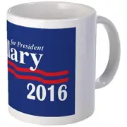 11oz mug Hillary Clinton For President 2016