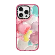 iPhone 16 Pro Impact Case MagSafe Compatible Pastel Waves
