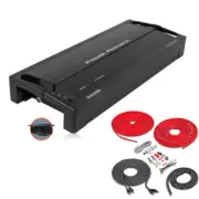 Power Acoustik RZ1-3500D | 3500W Razor Series Monoblock Amplifier with Amp Kit