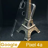 在飛比找PChome24h購物優惠-Google Pixel 4a 4G高強度金剛背蓋保護殼-纖