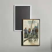 Big Sky Mini TV Show Poster Fridge Locker Magnet