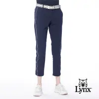 在飛比找Yahoo奇摩購物中心優惠-【Lynx Golf】korea女款隱形拉鍊口袋兩側白條設計