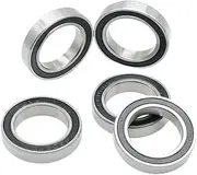YFVFAGDMKV 6804 Chrome Steel Bearing 20x32x7 mm ABEC-7 (2 PC) Bicycle Bottom Brackets & Spares 6804RS Ball Bearings